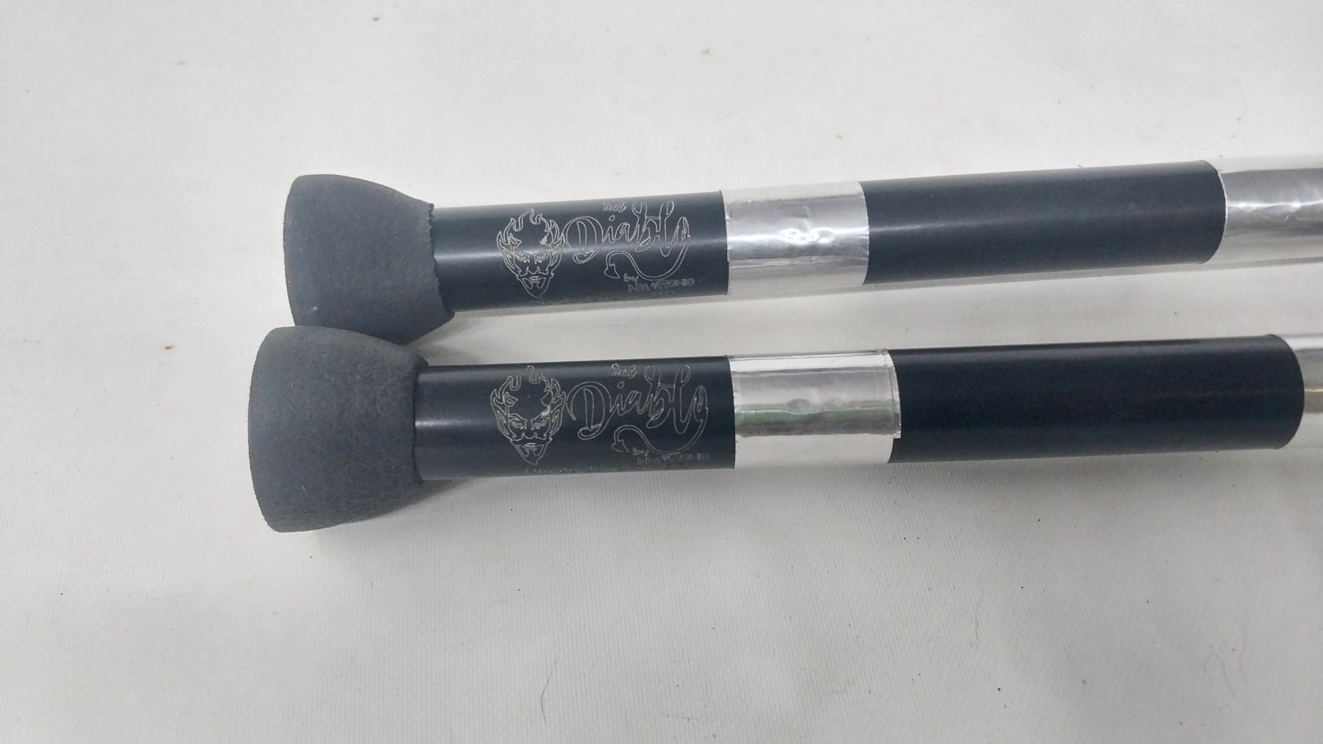 Del-Diablo Titanium Line Professional SPARKLING Swing Torches - Tactical Black Edition (Pair) - Image 13
