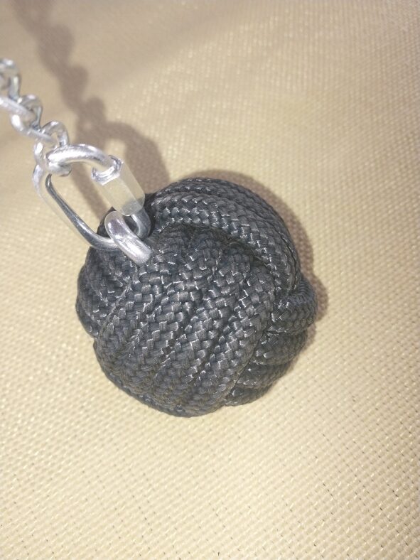 Del-Diablo Monkeyfist Black Kevlar Fire Poi - Elite Stage Edition - Imagen 7
