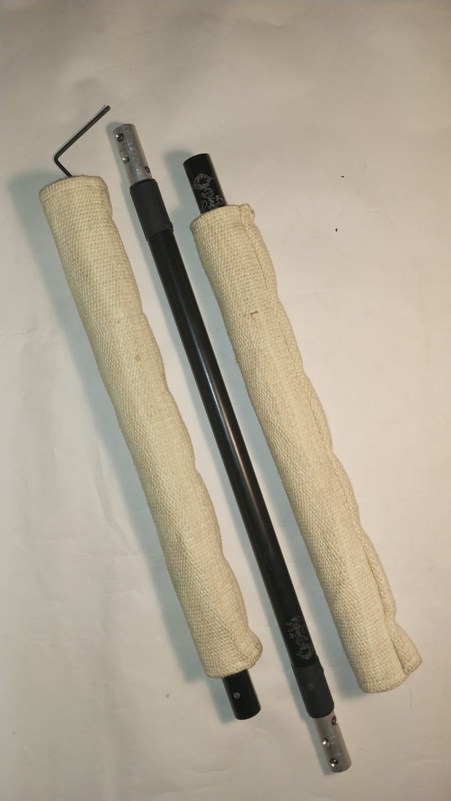 Del-Diablo G5 Collapsible Travel Porn Fire Staff - Extreme Burn Edition (Full Kit)