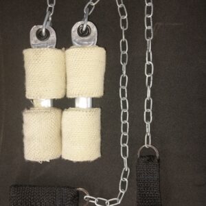 Del-Diablo Double Torch Fire Poi - Pro Stage Edition (Pair)