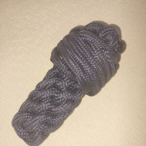 Del-Diablo SLEDGEHAMMER Black Kevlar Fire Poi - Colossal Flame Edition (Pair)