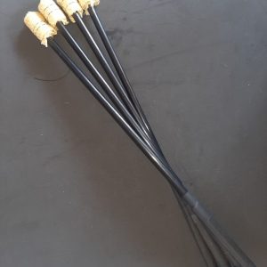 Del-Diablo Professional Fire Eating Torches - Traditional Stage Art Edition (Pair)